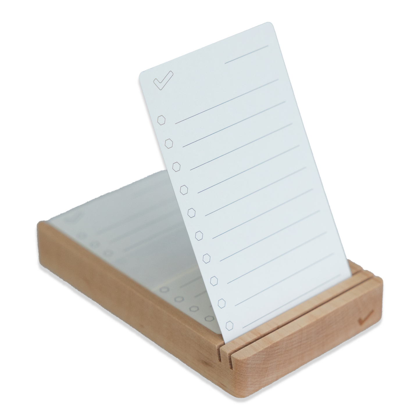 To-Do List Card Holder: Minimalist Desk Organiser