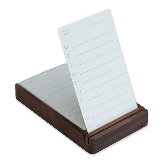 To-Do List Card Holder: Minimalist Desk Organiser